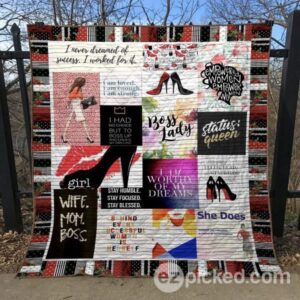 Boss Lady Quilt Blanket Vd14  Quilt